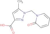 5-Methyl-1-((2-oxopyridin-1(2H)-yl)methyl)-1H-pyrazole-3-carboxylic acid