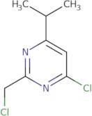 4-Chloro-2-(chloromethyl)-6-(propan-2-yl)pyrimidine