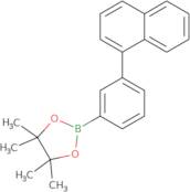 4,4,5,5-Tetramethyl-2-(3-(naphthalen-1-yl)phenyl)-1,3,2-dioxaborolane