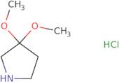 3,3-Dimethoxypyrolidine HCl