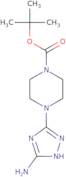 tert-butyl 4-(5-amino-4H-1,2,4-triazol-3-yl)piperazine-1-carboxylate
