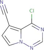 4-Chloropyrrolo[2,1-f][1,2,4]triazine-5-carbonitrile