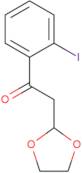 2-(1,3-Dioxolan-2-yl)-1-(2-iodo-phenyl)-ethanone
