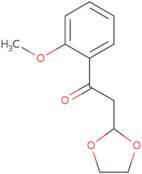 2-(1,3-Dioxolan-2-yl)-1-(2-methoxy-phenyl)-ethanone