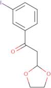 2-(1,3-Dioxolan-2-yl)-1-(3-iodo-phenyl)-ethanone