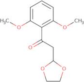 1-(2,6-Dimethoxy-phenyl)-2-(1,3-dioxolan-2-yl)-ethanone