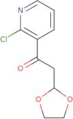 1-(2-Chloro-pyridin-3-yl)-2-(1,3-dioxolan-2-yl)-ethanone