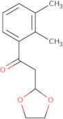 1-(2,3-Dimethyl-phenyl)-2-(1,3-dioxolan-2-yl)-ethanone