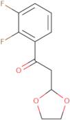 1-(2,3-Difluoro-phenyl)-2-(1,3-dioxolan-2-yl)-ethanone