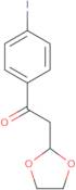 2-(1,3-Dioxolan-2-yl)-1-(4-iodo-phenyl)-ethanone
