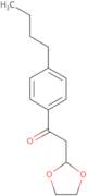 1-(4-Butyl-phenyl)-2-(1,3-dioxolan-2-yl)-ethanone