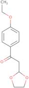 2-(1,3-Dioxolan-2-yl)-1-(4-ethoxy-phenyl)-ethanone