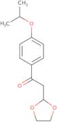 2-(1,3-Dioxolan-2-yl)-1-(4-isopropoxy-phenyl)-ethanone