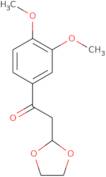 1-(3,4-Dimethoxy-phenyl)-2-(1,3-dioxolan-2-yl)-ethanone