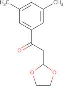 1-(3,5-Dimethyl-phenyl)-2-(1,3-dioxolan-2-yl)-ethanone
