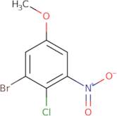 1-Bromo-2-chloro-5-methoxy-3-nitrobenzene