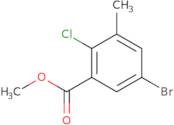 Methyl 5-bromo-2-chloro-3-methylbenzoate