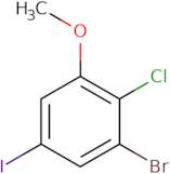 3-Bromo-2-chloro-5-iodoanisole