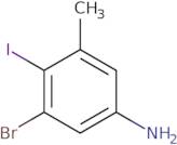 3-Bromo-4-iodo-5-methylaniline