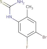 4-Bromo-5-fluoro-2-methylphenylthiourea