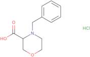4-Benzylmorpholine-3-carboxylic acid hydrochloride