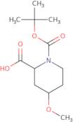 1-[(tert-butoxy)carbonyl]-4-methoxypiperidine-2-carboxylic acid, Mixture of diastereomers