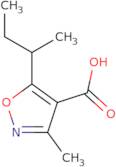 5-Sec-butyl-3-methyl-isoxazole-4-carboxylic acid