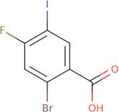 2-Bromo-4-fluoro-5-iodobenzoic acid