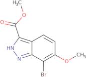 7-Bromo-6-methoxy-1H-indazole-3-carboxylic acid methyl ester