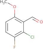 2-Chloro-3-fluoro-6-methoxybenzaldehyde