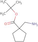 tert-butyl 1-(aminomethyl)cyclopentane-1-carboxylate