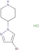 4-(4-Bromo-1H-pyrazol-1-yl)piperidine hydrochloride