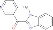 (1-Methyl-1H-benzoimidazol-2-yl)-pyridin-3-yl-methanone