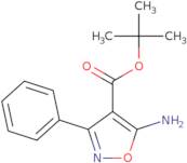 5-Amino-3-phenyl-isoxazole-4-carboxylic acid tert-butyl ester