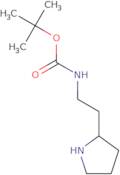 tert-Butyl 2-(pyrrolidin-2-yl)ethylcarbamate