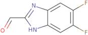 5,6-Difluoro-1H-1,3-benzodiazole-2-carbaldehyde