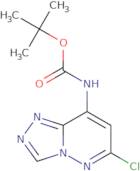 tert-Butyl N-{6-chloro-[1,2,4]triazolo[4,3-b]pyridazin-8-yl}carbamate