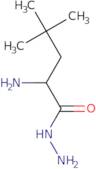 2-Amino-4,4-dimethylpentanehydrazide