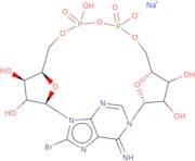 8-Bromocyclic adenosine diphosphate ribose sodium