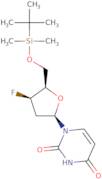 5'-O-tert-Butyldimethylsilyl-2',3'-dideoxy-3'-fluorouridine