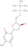 5'-O-tert-Butyldimethylsilyl-2'-deoxy-5-iodocytidine