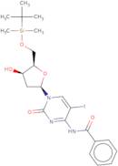 N4-Benzoyl-5'-O-tert-butyldimethylsilyl-2'-deoxy-5-iodocytidine
