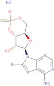 8-Bromoadenosine 3',5'-cyclic monophosphorothioate, Rp-isomer sodium salt