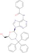 N6-Benzoyl-7'-hydroxy-N-trityl morpholino adenine