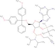 2'-O-tert-Butyldimethylsilyl-5'-O-DMT-C2-methyladenosine 3'-CE phosphoramidite