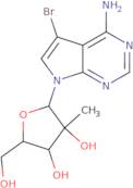 5-Bromo-7-(2-C-methyl-b-D-ribofuranosyl)-7H-pyrrolo[2,3-d]pyrimidin-4-amine