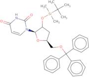 2'-O-(tert-Butyldimethylsilyl)-3'-deoxy-5'-O-trityluridine