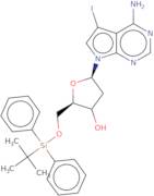 5'-O-tert-Butyldiphenylsilyl-7-deaza-2'-deoxy-7-iodoadenosine