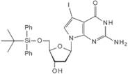 5'-O-tert-Butyldiphenylsilyl-7-deaza-2'-deoxy-7-iodoguanosine