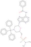 [(2S,6R)-6-{N6-Benzoyladenin-9-yl}-4-tritylmorpholin-2-yl]methyl dimethyl-phosphoramidochloridate